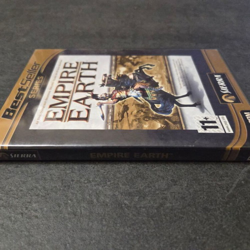 Empire Earth PC game used, English version with manual