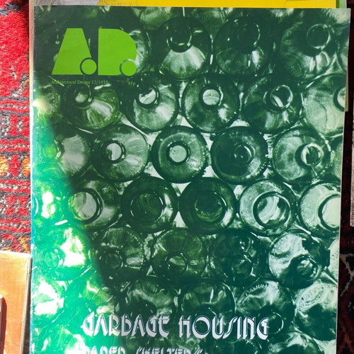 Architectural Design magazine collectible volumes like new 1973-1975