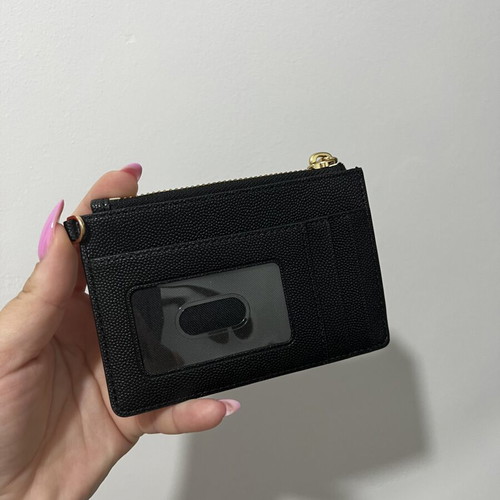 Marc Jacobs leather wallet cardholder new, black