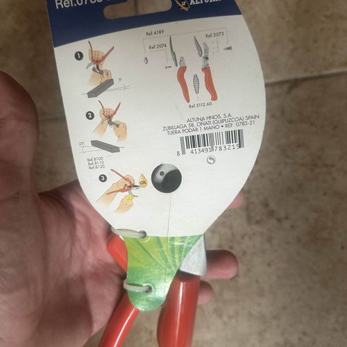 Pruning Shears 21cm with Rotating Handle ALTUNA 078321 new