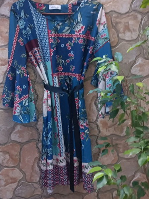 Miss Simbolo dress multicolored like new, one size suitable for m-l