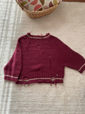 BSB πλεκτό σε Grunge Style Sweater | No. M-L