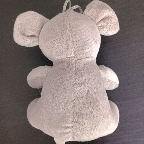 Plush keychain gray, like new
