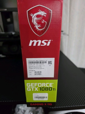 MSI GeForce GTX 1080 Ti Gaming X 11GB σαν καινούργιο με κουτί