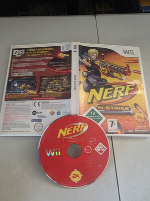 Nintendo Wii game Nerf N-Strike used