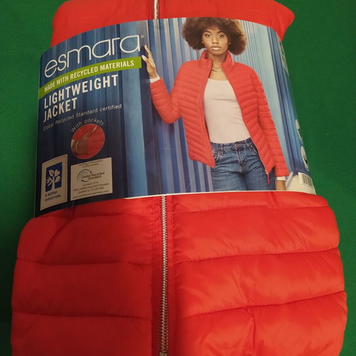 Lightweight spring jacket new, red, size S