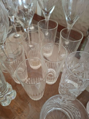 Italian Aperitivo Glasses Set of 6 like new