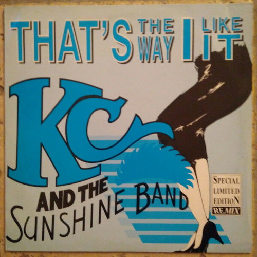 K.C. and the Sunshine Band That's The Way I Like It remix vinyl used, electronic