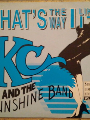 K.C. and the Sunshine Band That's The Way I Like It remix vinyl used, electronic