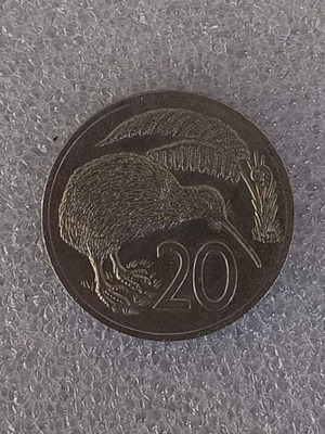 Κέρμα Νέα Ζηλανδία 1976 20 cents