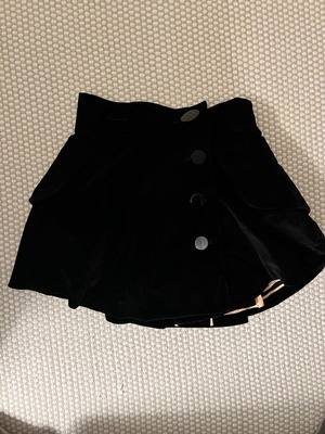 Alexander Wang velvet skirt new
