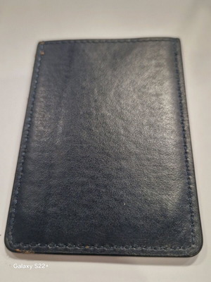 Louis Vuitton blue card holder like new