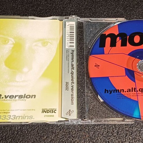Moby Hymn.Alt.Quiet.Version CD used, electronic music