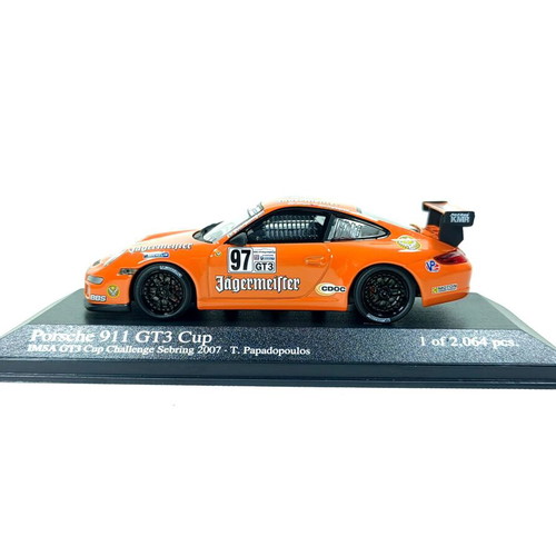 Porsche 911 GT3 Cup Tom Papadopoulos 1:43 Minichamps New