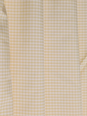 Cotton fabric with small checks 6 meters like new