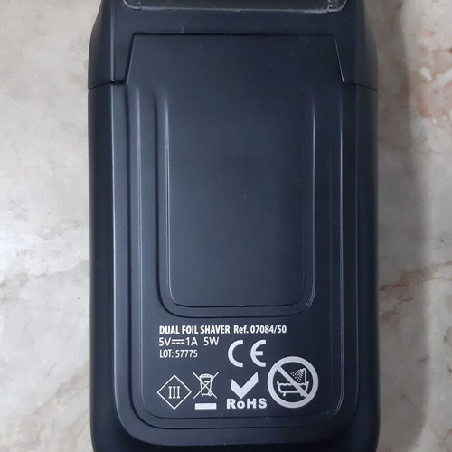 Eurostil Ragnar Comet Black shaver like new, rechargeable