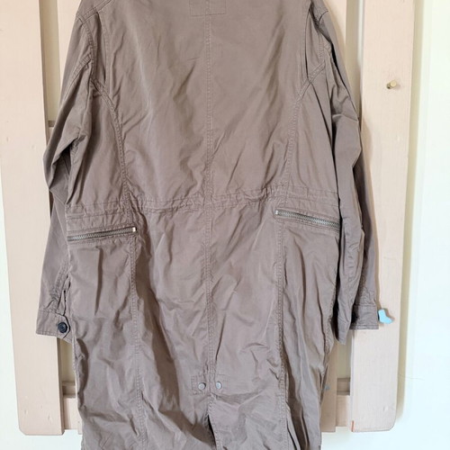 Allsaints women's parka jacket olive like new