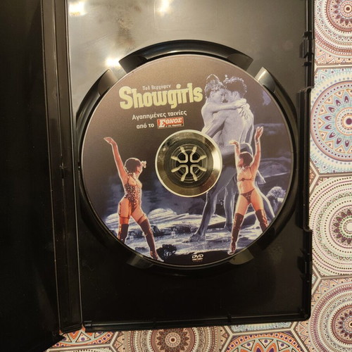 Showgirls DVD used, drama with Greek subtitles
