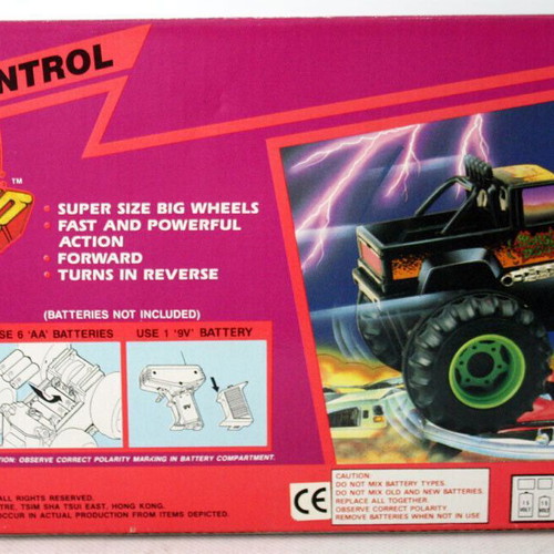 Vintage Monster Destroyer Truck 1991 with Engine Sound new