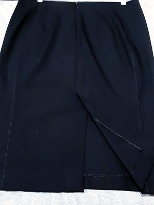 Zara pencil skirt XL 42 black like new