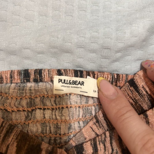 Crop top Pull & Bear with animal print size L like new