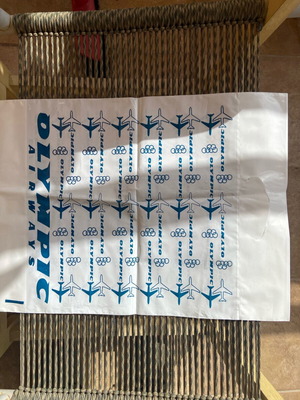 Nylon bag Olympic Airways like new