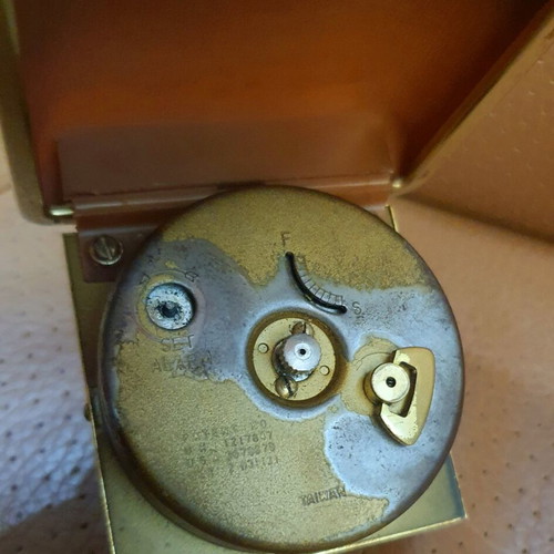 Vintage Equity travel alarm clock used