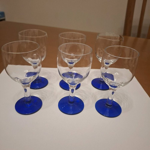 Set of 6 liqueur glasses like new