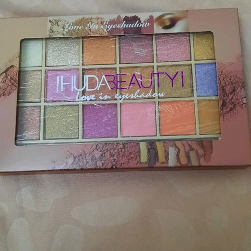 Cosmetics new, blush and eyeshadow palettes, brushes and nude lip pencil
