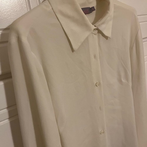 Secret white shirt medium used with ruffle sleeves