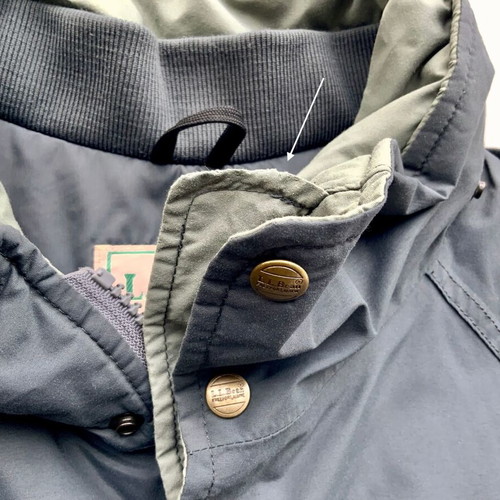 L.L.Bean Gore-Tex & Thinsulate Men's Parka Coat used, XL, gray green