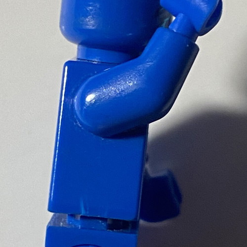 Lego Ninjago NRG Jay minifigure with spinner and Zane parts used