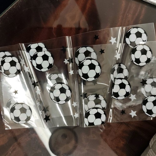 Football gift bags new, set with bookmarks and toys