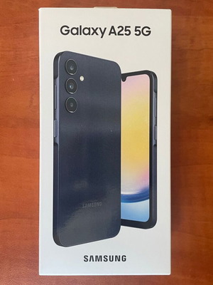 Samsung Galaxy A25 5G 256GB Μαύρο καινούργιο