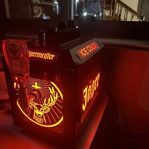 Jägermeister 3-Bottle Dispenser Used Shot Machine