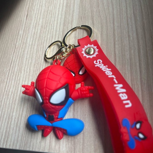 Spider-Man keychain new, red