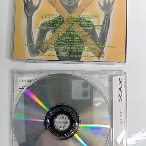The X Files Soundtrack CD and Dj Dado X Files CD like new, together