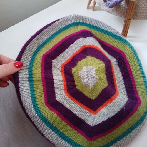 Promod women's beret new, multicolor, size L