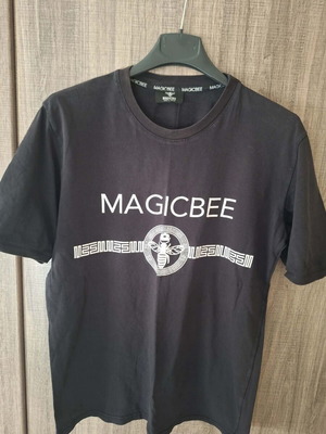 Magic Bee men's T-shirt, black, size M