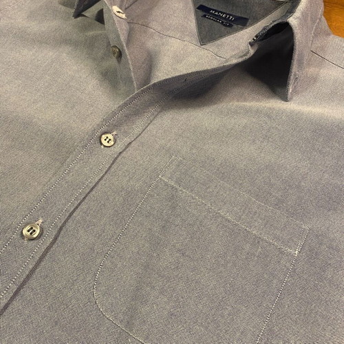 Manetti Men's Shirt Medium Like New Blue