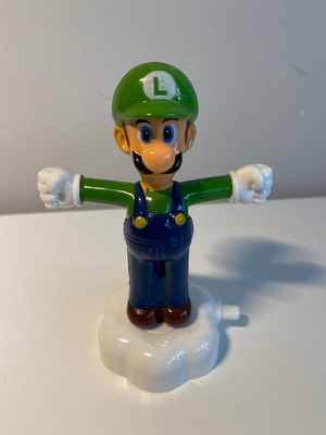 Nintendo Universe Mario Bros. McDonald's 2016 φιγούρα Luigi Go Around καινούργιο