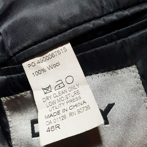 DKNY Men's Jacket Blue Size M Like New