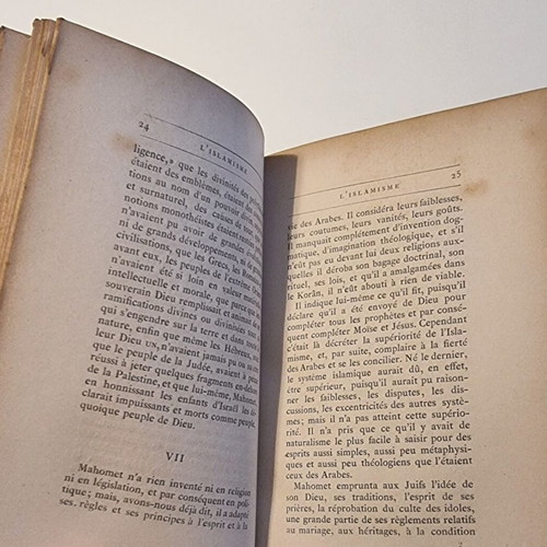 L'Islamisme by Dr. Perron used, rare 1877 edition