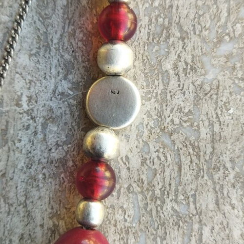 Begleri 925 with Bakelite Beads like new