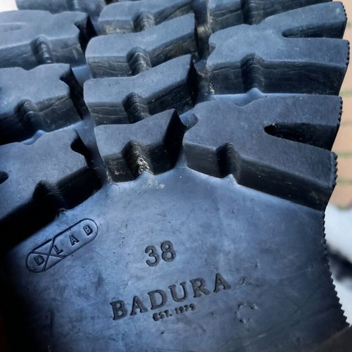 Badura boots used, black, genuine leather, size 38
