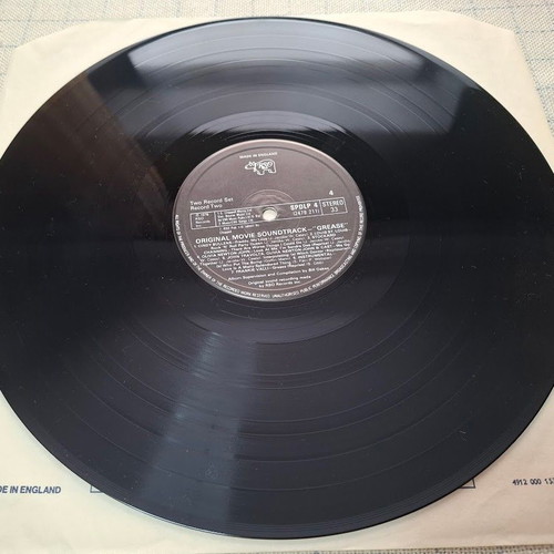 Grease Original Soundtrack 2XLP rock like new