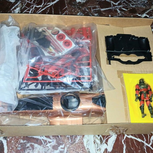 G.I. Joe vs. Cobra Rattler Jet like new, sealed accessories