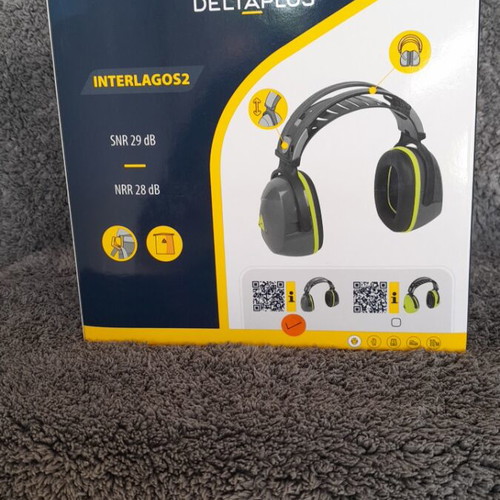 Interlagos NB 2 Deltaplus Ear Muffs Noise Cancelling New