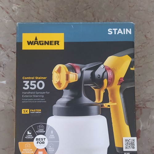 Wagner Control Stainer 350 paint spray gun unused
