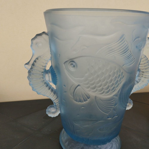 Josef Inwald Barolac Seahorse vase like new